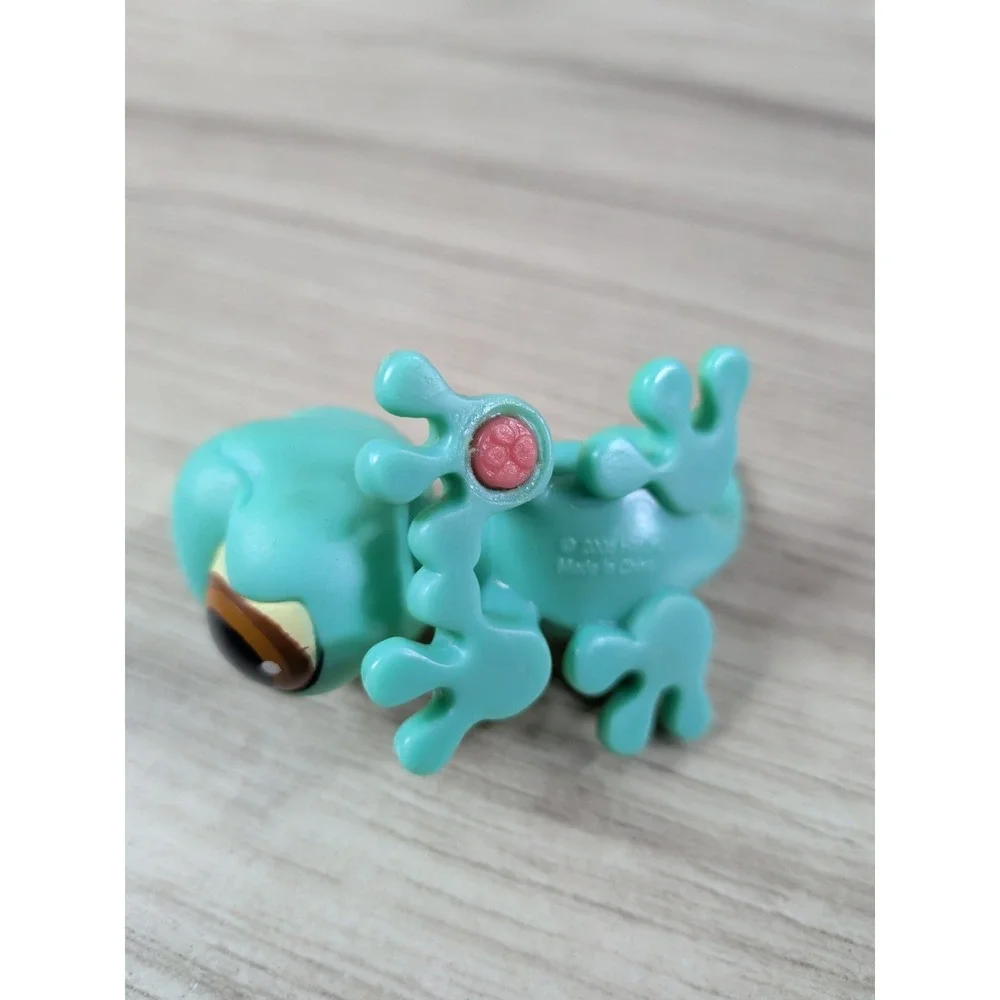 LPS Littlest Pet Shop Green Gecko LOT OF 4